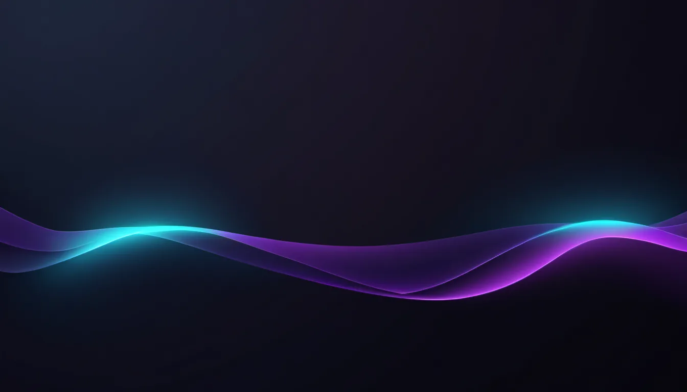 Abstract signal and cut illustration in aqua-cyan on dark navy — decorative header for Reports vs Protects